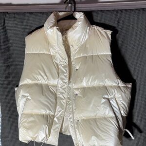 Victoria's Secret Pink Women's Marshmallow Puffer Vest XL NWT